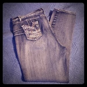 Gorgeous pair of embellished Diamante jeans